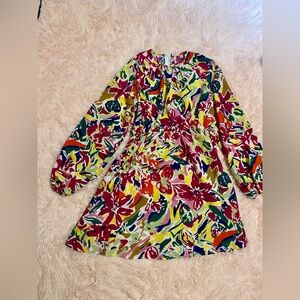 Long Sleeve Floral Dress